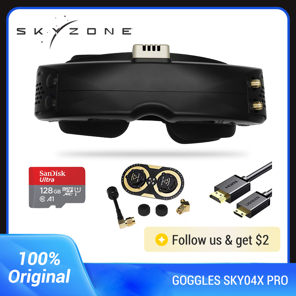 Skyzone SKY04X PRO 5.8GHz FPV  - огляд і ціна Skyzone Sky04O Pro Fpv Goggles